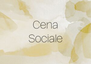 CENA SOCIALE congresso GTM 2026